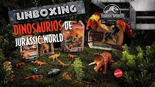 UNBOXING🎁 ¡Conoce a los MINI Dinosaurios 🦖  Jurassic World [upl. by Lombardy]