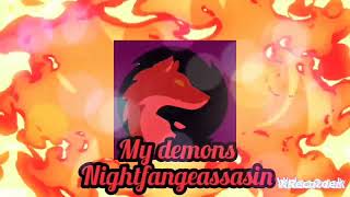 my demon song with Nightfangeassasin [upl. by Atisor35]