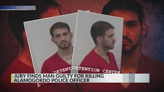 Man found guilty for 2023 murder of Alamogordo police officer [upl. by Yrek470]