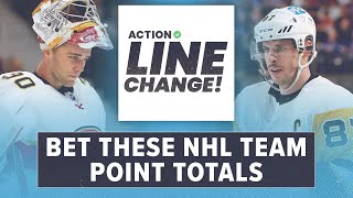 202223 NHL Team Regular Season Point Totals Predictions amp Picks  2023 NHL Odds amp Best Bets [upl. by Adnilg]