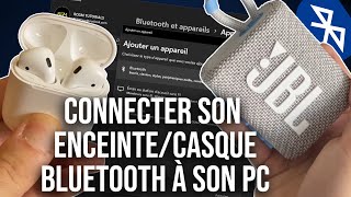 Comment connecter son EnceinteCasque Bluetooth à son PC [upl. by Gustaf669]