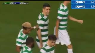 Celtic 4 Linfield 0 19th July 2017 [upl. by Waddle52]