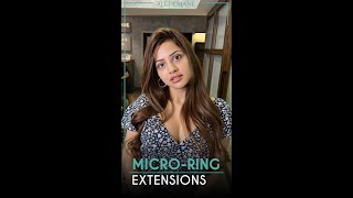 Micro Ring Hair Extensions For Increasing Length amp Volume [upl. by Rochell]