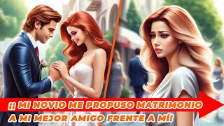 📔¡Mi novio le propuso matrimonio a mi mejor amiga delante de mínovela drama [upl. by Anerda]