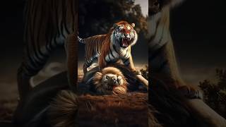 Tiger vs Lion Who is the Real King of the Jungle  Why only Lion King of The Jungle [upl. by Enaamuj351]