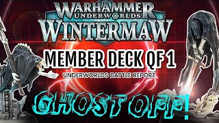 QF1 Drepurs Wraithcreepers VS Headsmens Curse  Warhammer Underworlds Wintermaw Battle Report [upl. by Nhabois]