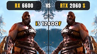 RTX 2060 Super vs RX 6600  i5 12400F  1080p  DLSSFSR  Test In 14 Games [upl. by Notsgnal]