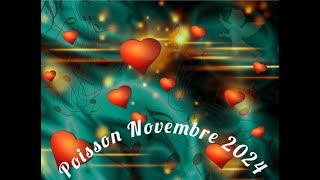 ♓Poisson♓ Novembre 2024 🌺Vous quittez une relation toxique pour votre plus grand bien⭐ [upl. by Gemperle943]