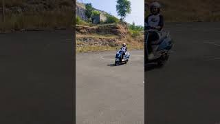 Indian RTO Driving Testtestdriving india indian rtovehicle motorcycle curryworldshalu [upl. by Bebe]