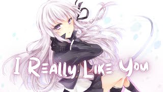 Nightcore  I Really Like You [upl. by Harlamert]