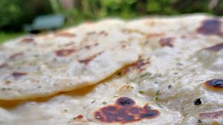 3 ingredients QUICK and EASY NAAN RECIPE [upl. by Yadroc]