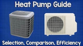 Heat Pump Guide how to select compare and efficiency rating hvac [upl. by Ognimod]