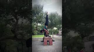 Hand Stand Push up Calisthenics [upl. by Akinehc]