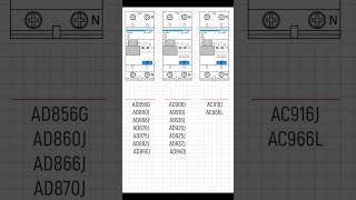 Диф Автомат Hager AD  AC Microsoft Visio Models Free Download [upl. by Weylin465]