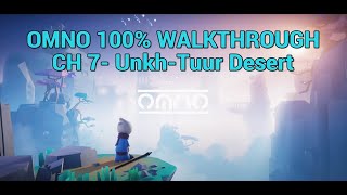 OMNO  Chapter 7 UnkhTuur Desert 100 Walkthrough PS5PS4 [upl. by Leima]