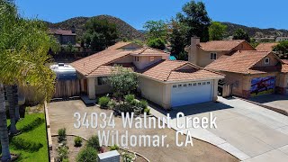 34034 Walnut Creek  Wildomar CA [upl. by Sylera168]