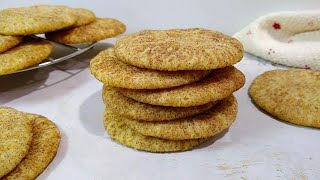 Soft and Chewy SNICKERDOODLE Cookie Recipe  No Mixer Needed [upl. by Suoinuj655]