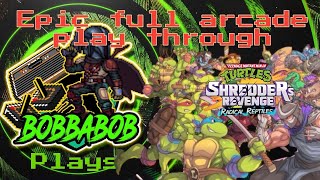 Teenage mutant ninja Turtles shredders revenge arcade playthrough part 1 tmnt [upl. by Aitra676]