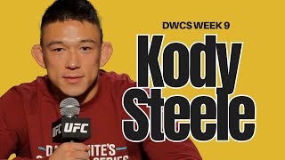 Kody Steele talks first DWCS appearance plus training with Khalil Rountree Merab Dvalishvili [upl. by Edecrem]