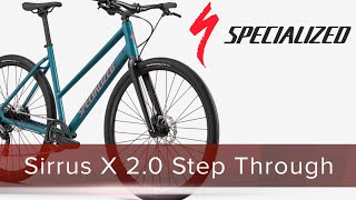 Specialized Sirrus X 20 Step Through [upl. by Attennhoj386]