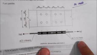 Aço  Resistência da Seção Bruta e Seção Líquida [upl. by Neslund]