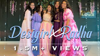 Radha X Desi Girl  Siddhi Agarwal Choreography  Wedding Special  Bollywood Choreography [upl. by Kreegar]