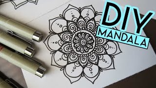 How to Draw a MANDALA [upl. by Artima]