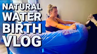 Natural Water Birth Vlog [upl. by Imik275]