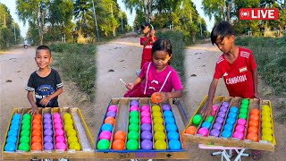 If they solve the colored balls successfully and get a cake to eatshorts funny viralvideo [upl. by Ogires]