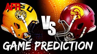 GAME PREDICTION LSU vs USC [upl. by Ingham]