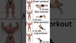 Best 4 exercise for gym workout 💪💯 gymworkout gymlover gymexercise health gymboss [upl. by Initirb471]