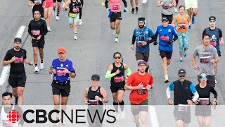 Toronto Waterfront Marathon latest event hit by online scammers [upl. by Karena]