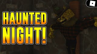 HOW TO ESCAPE THE HAUNTED NIGHT MAP IN BAKON  ROBLOX [upl. by Nylecsoj772]