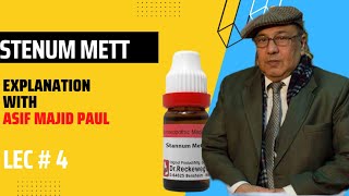 Stannum Metallicum Homeopathic medicine explanation with Dr Asif Majeed Paul [upl. by Jehu742]