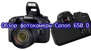 Обзор Canon 650 D Kit 18  135 IS STM [upl. by Gessner385]