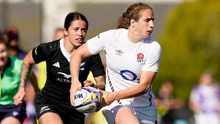 Englands Ruthless Victory Over New Zealand in Womens Rugby [upl. by Ynnep481]