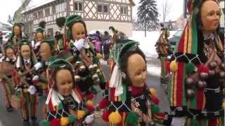 Historischer Narrensprung am Montagmorgen 2013wmv [upl. by Itin]