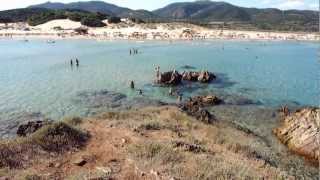 Sardegna spiaggia Su giudeu  Chia Ca [upl. by Anomas]