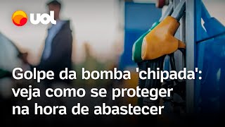 Golpe da bomba chipada no posto veja como identificar a fraude e se proteger ao abastecer vídeo [upl. by Robbins753]