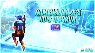 GameHelper 231 Is Working II 360 Free Rotation II PNIX FF [upl. by Nylhtak]