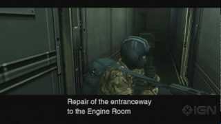 Metal Gear Solid 2 HD  Engine Room  Gameplay [upl. by Canfield978]