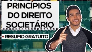 Direito Empresarial II  Estudo 3 Princípios do Direito Societário [upl. by Kerman]