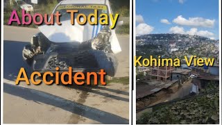 Dimapur to Kohima Road Accident 🙏😭 [upl. by Doane]