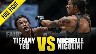 Tiffany Teo vs Michelle Nicolini  ONE Full Fight  November 2018 [upl. by Daeriam795]