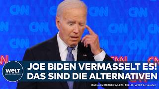 USWAHLKAMPF Nach Joe Bidens desaströsem TVAuftritt — Demokraten in Schockstarre [upl. by Artnoed]