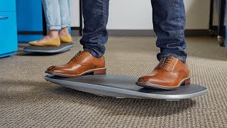 FluidStance  Standing Desk Balance Board [upl. by Dolora70]