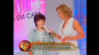 Carlos Eduardo no programa da Eliana [upl. by Cory]