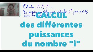 Terminale S Calcul des différentes puissances du nombre quotiquot [upl. by Yordan]