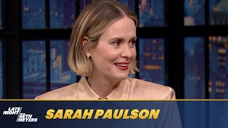 Sarah Paulson Reveals How Ryan Murphy Gets Her to Play Physically Transforming Characters [upl. by Kristopher]