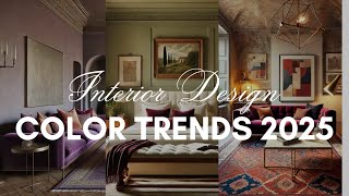 2025 Color Trends Forecast Interior Design EXPERTS Cant Ignore [upl. by Pace669]